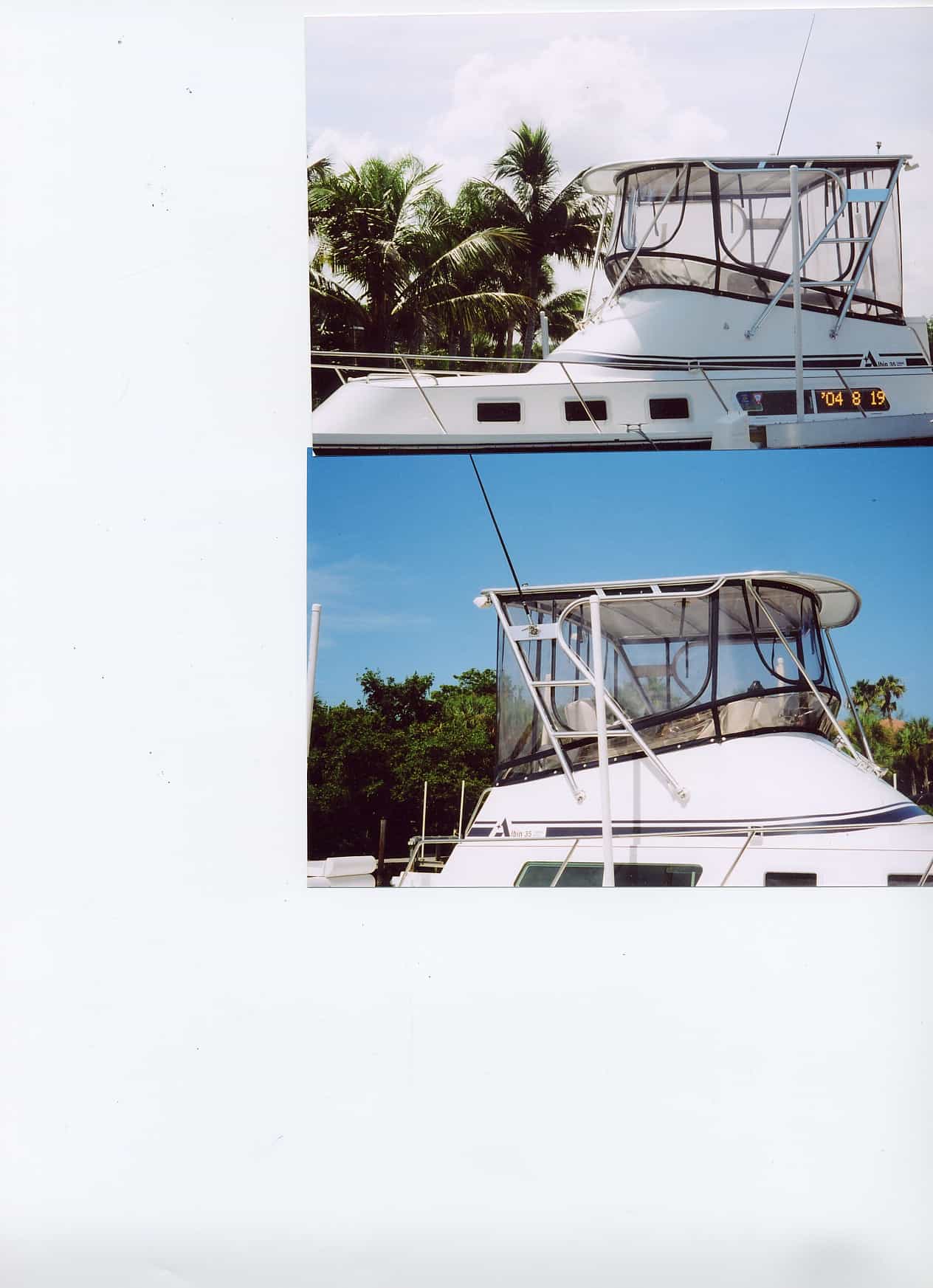 Albin 32+2 Command Bridge Top 1989 image 1