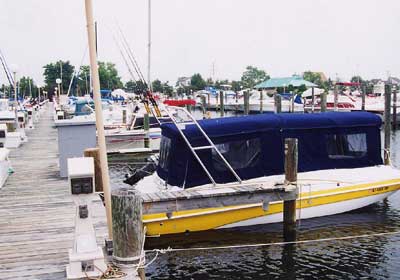 Donzi Deck Boat Arch image 1