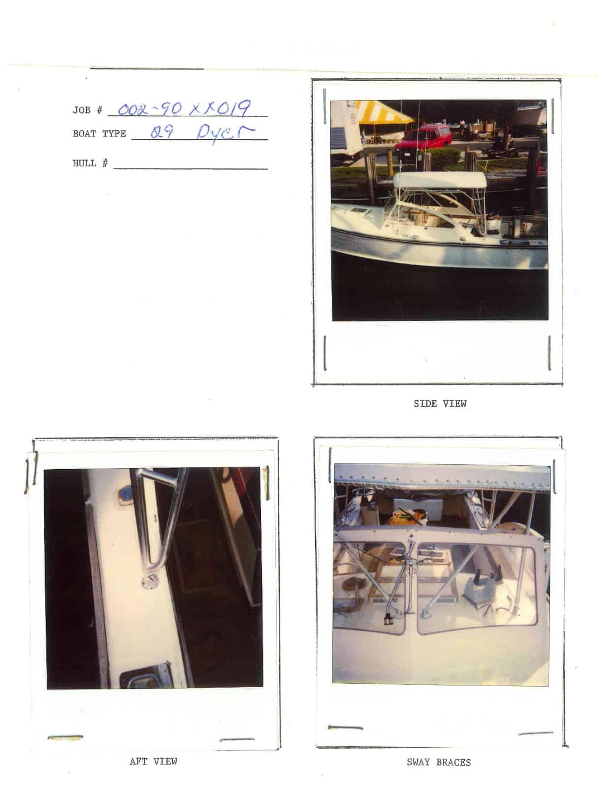 Dyer Boats 29 Top 1978 image 1