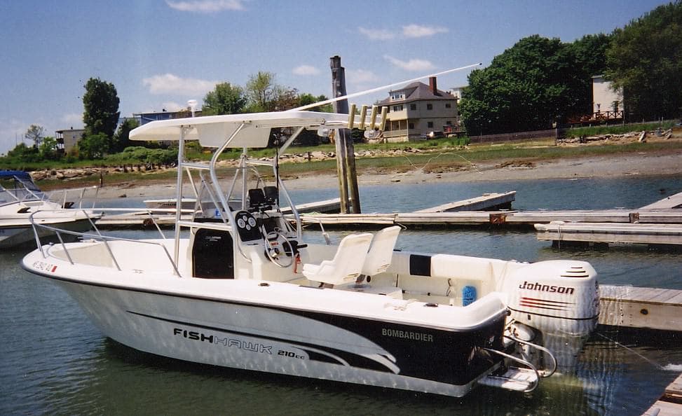 Fish Hawk 213 Console T-Top 2002 image 1
