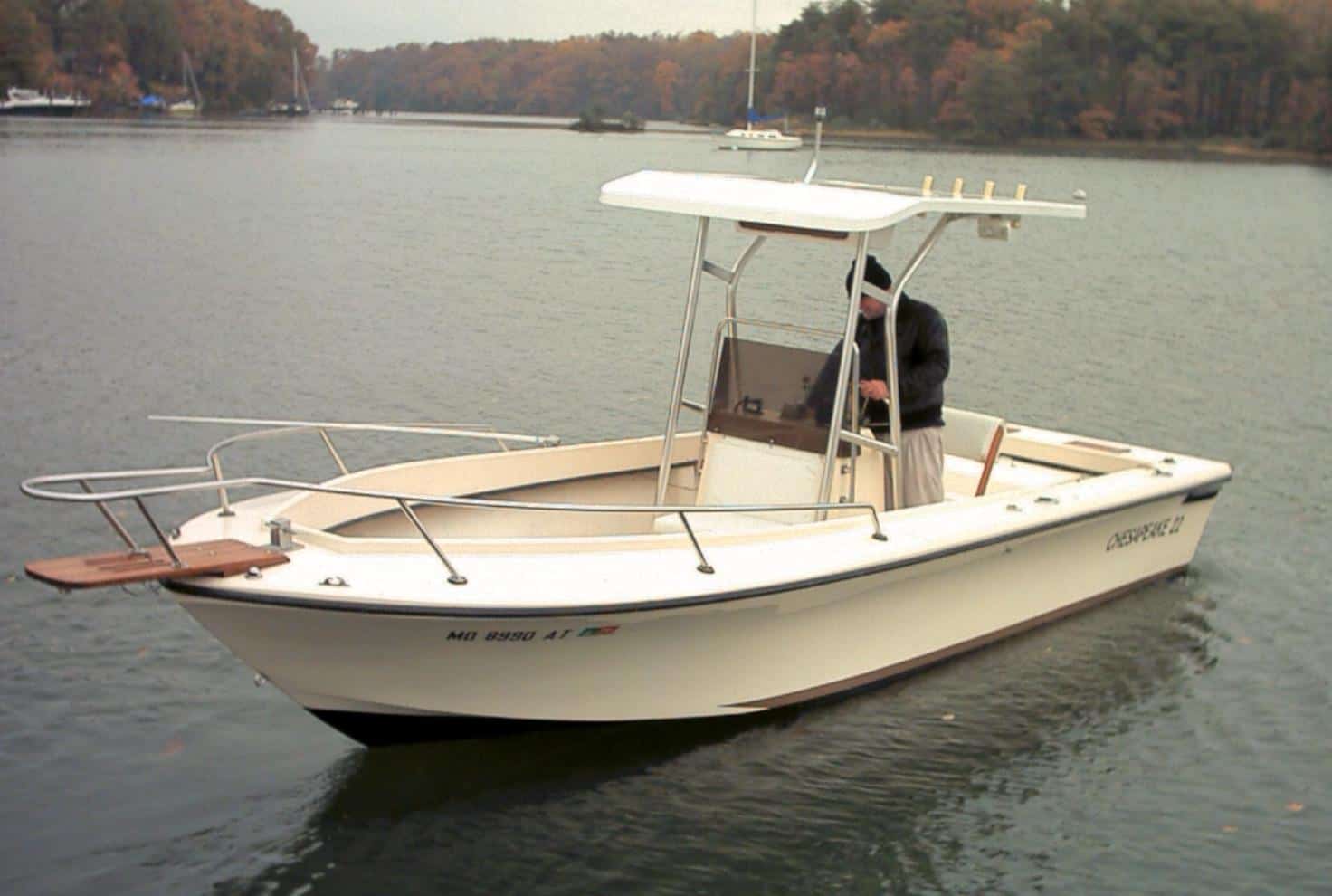 Chesapeake Boats Center Console T-Top image 1