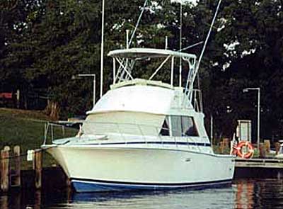 Bertram 33 Flybridge Cruiser Top 1977 image 1