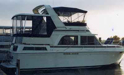Chris Craft 362 Catalina Aft Deck Top 1986 image 1