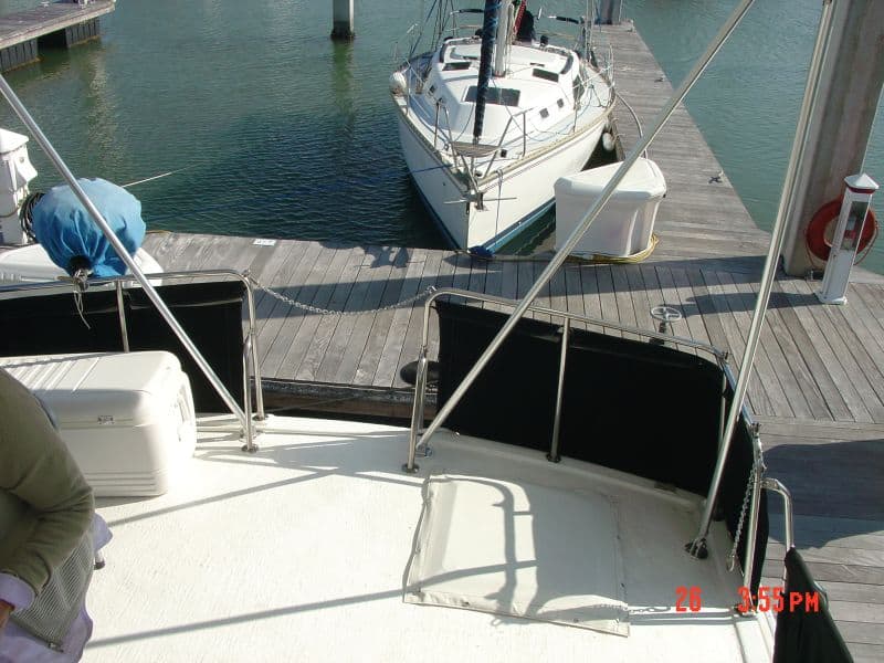 Silverton aft cabin Aft Deck Top 1982 image 1