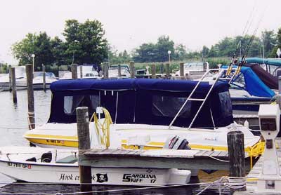 Donzi Deck Boat Arch image 1