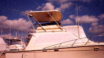 Egg Harbor 37 Convertible Top 1985 image 1