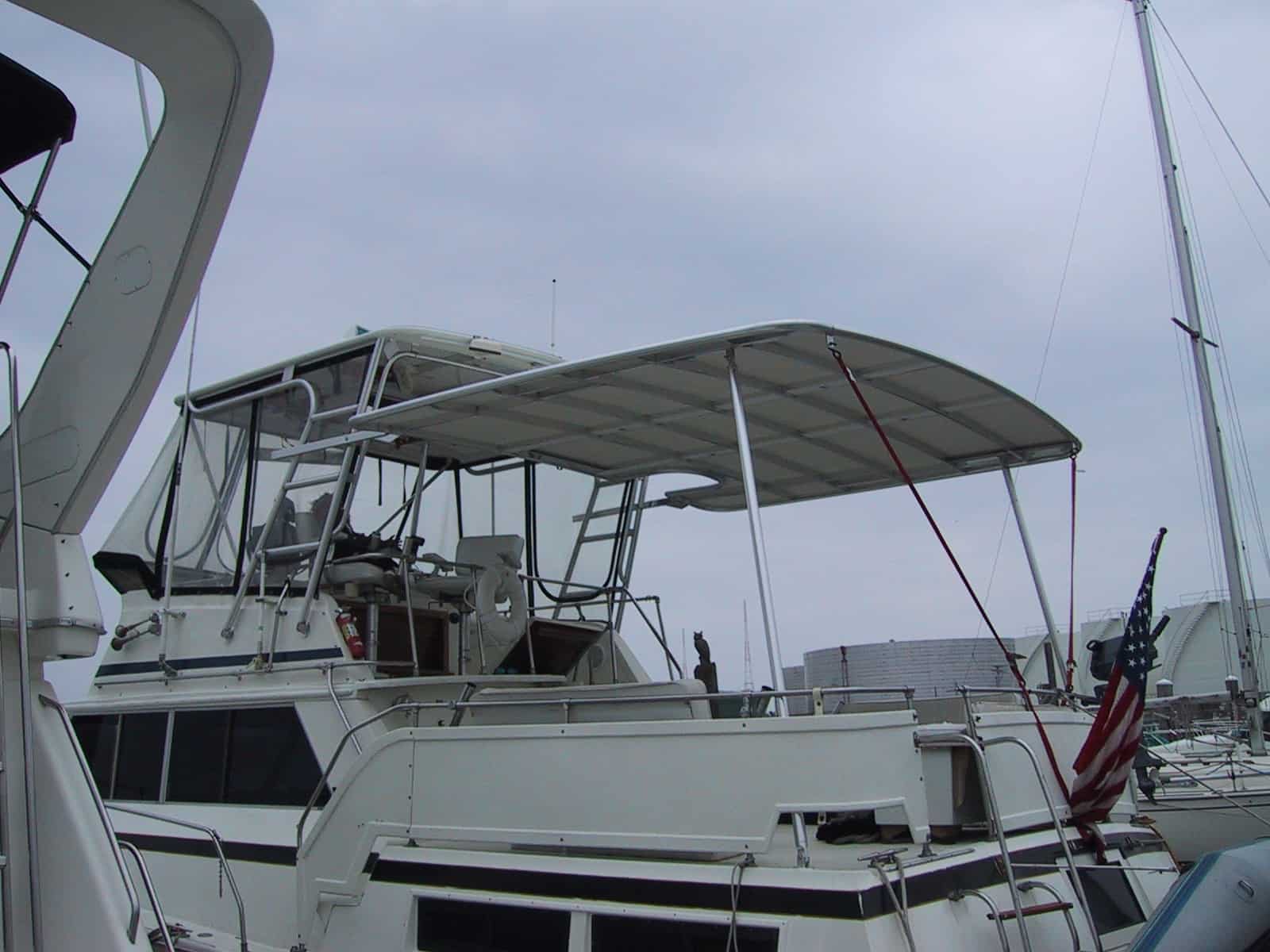 Viking 43 Double Cabin Aft Deck Top 1975 image 1