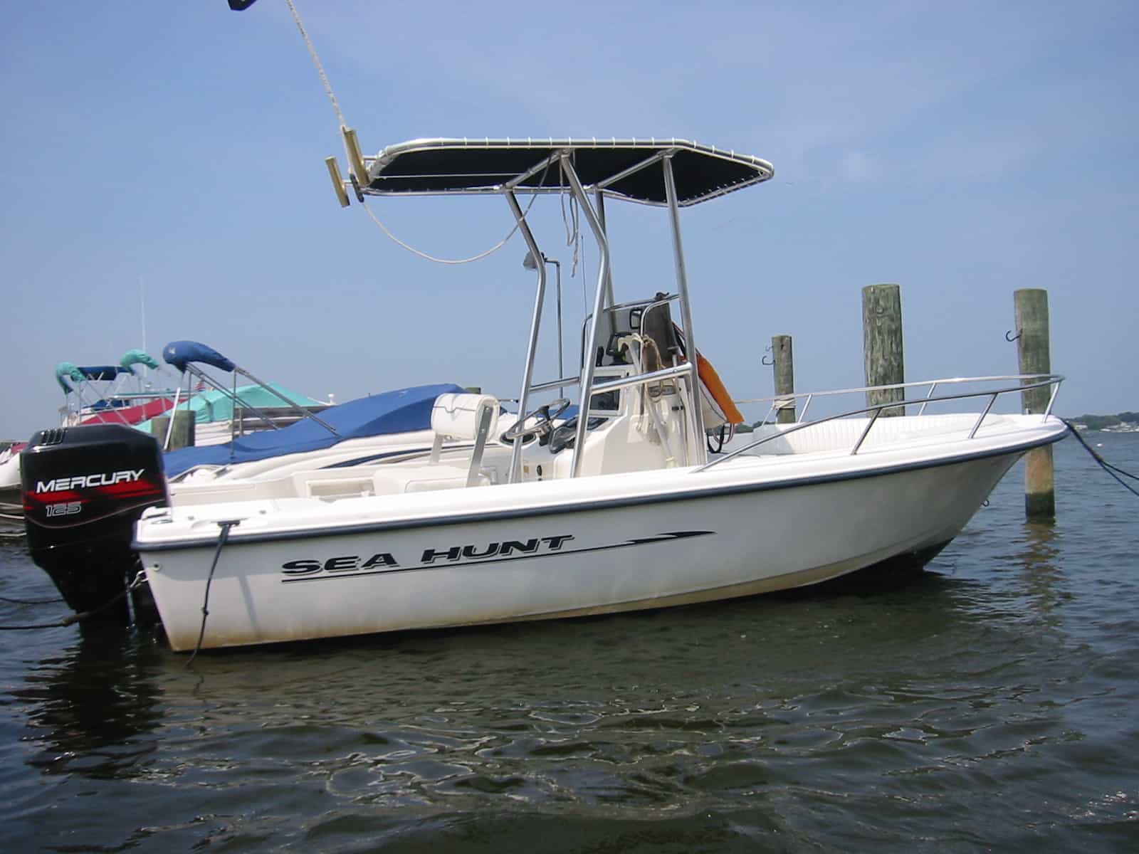 Sea Hunt 17 center Console T-Top 2000 image 1