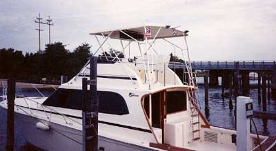 Egg Harbor 38 Convertible Top 1990 image 1