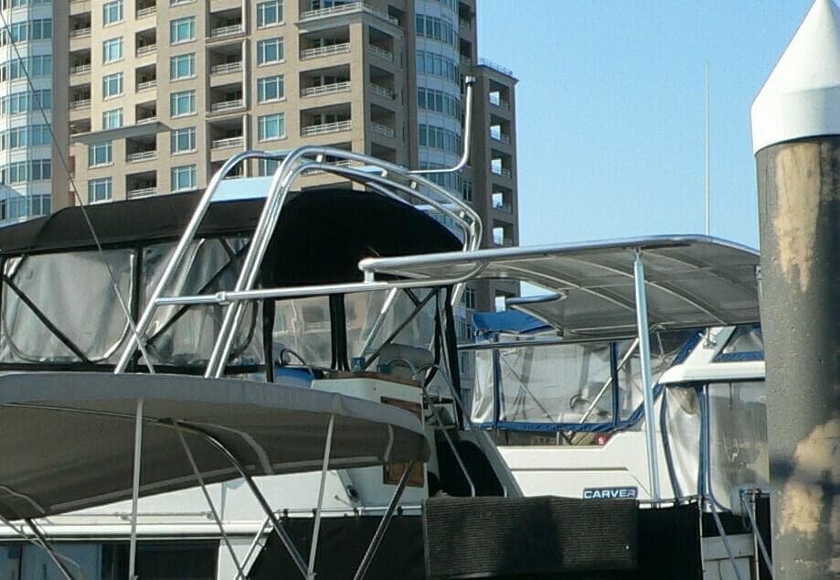 Carver 36 Aft Cabin Aft Deck Top 1982 image 1
