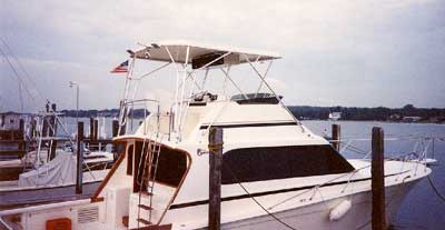 Egg Harbor 38 Convertible Top 1990 image 1