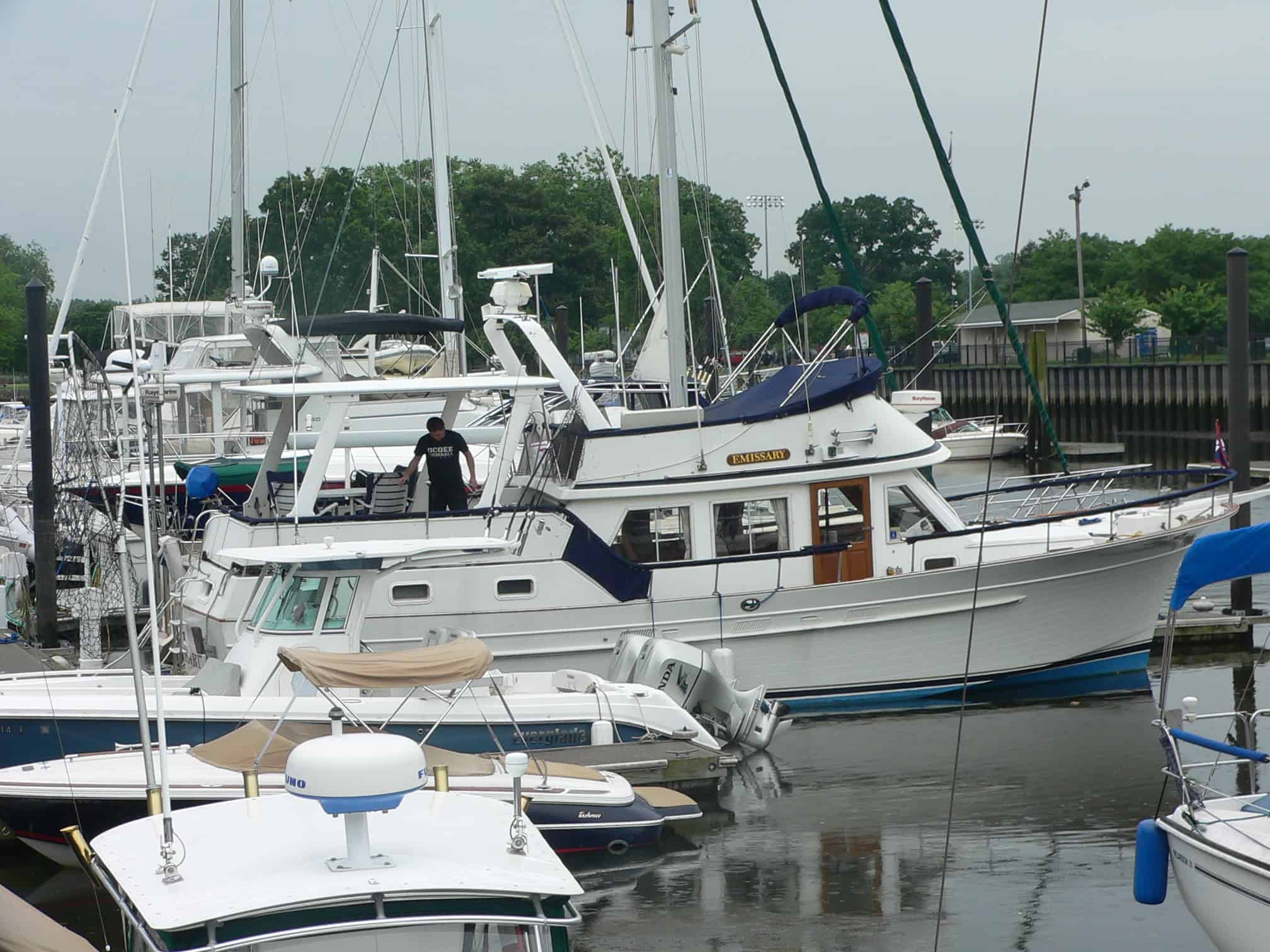 Albin 43 Sundeck Aft Deck Top 1981 image 1