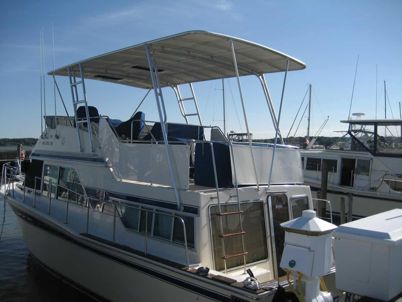 Chris Craft 380 Corinthian Aft Deck Top 1978 image 1