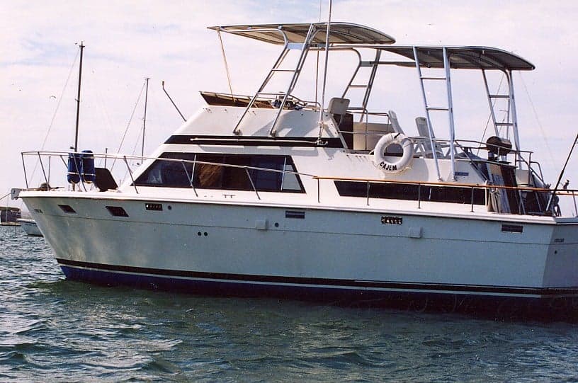 Trojan 36 Tri-Cabin Trawler Top 1977 image 1